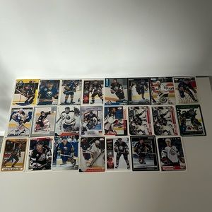 Lot of 78 Vintage Buffalo Sabres, New Jersey Devils & Blues Hockey NHL Cards